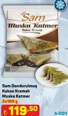 HTY SAM DONDURULMUŞ KAKAO KREMALI MUSKA KATMER 2X100 G fiyat ve kampanya bilgisi